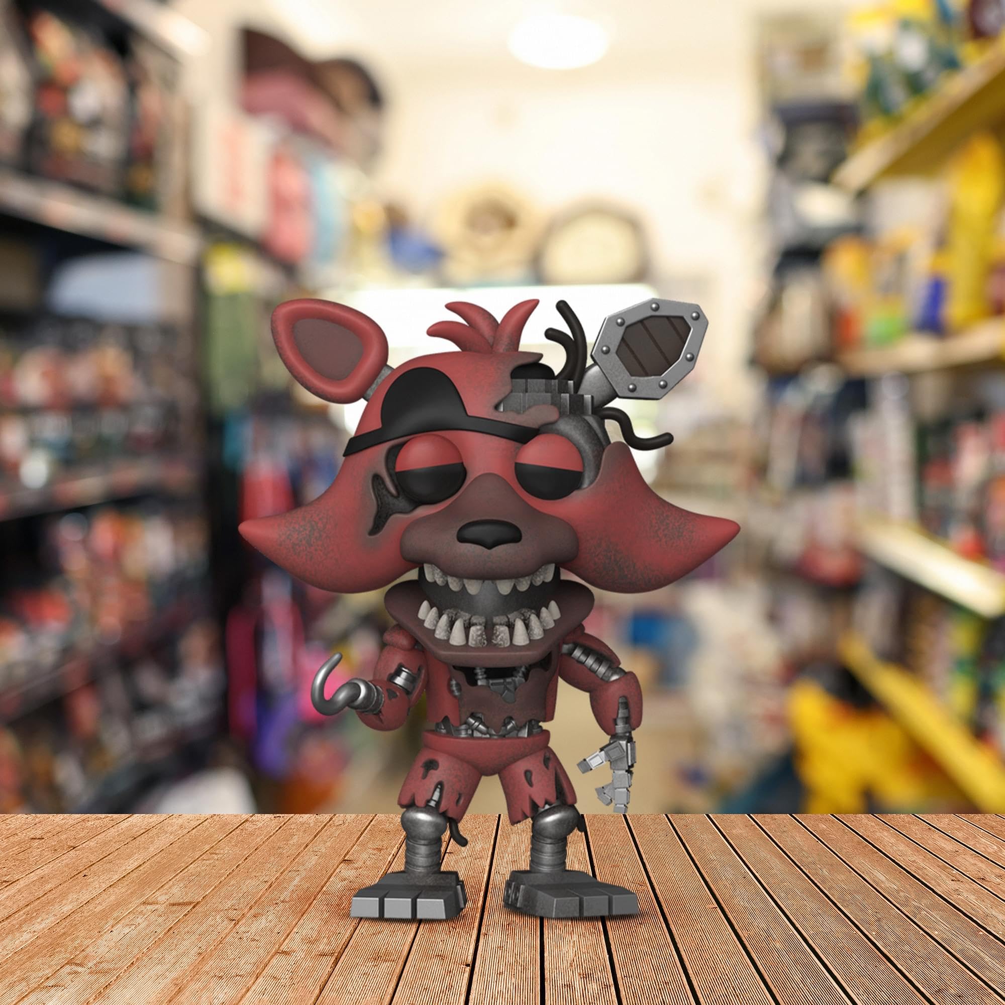 Funko Pop! Games: Five Nights at Freddy's - Withered Foxy, Figures